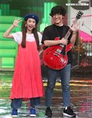 「第55屆電視金鐘獎」主持人盧廣仲、Lulu彩排。（記者邱榮吉/攝影）
