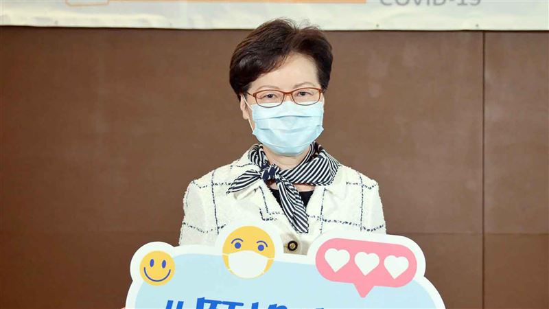 港媒：建制派在中聯辦官員前批林鄭