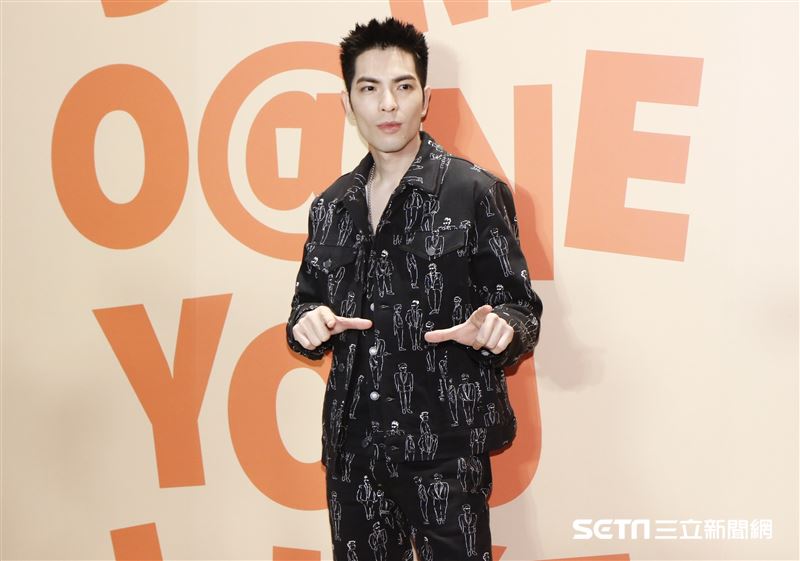 蕭敬騰飲料店開幕記者會。（圖／記者林聖凱攝影）