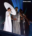 田馥甄Hebe巡迴演唱會台北小巨蛋開唱。（記者邱榮吉/攝影）