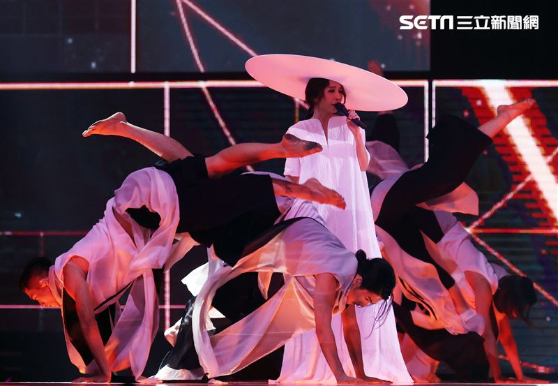 田馥甄Hebe巡迴演唱會台北小巨蛋開唱。（記者邱榮吉/攝影）