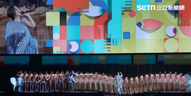 田馥甄Hebe巡迴演唱會台北小巨蛋開唱。（記者邱榮吉/攝影）