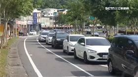 估塞至晚間8時 連30小時雪隧車速不到40km