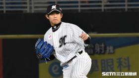 千葉羅德海洋台灣投手陳冠宇。（資料照／記者王怡翔攝影）