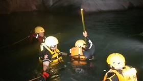 武界壩再傳溺水 消防局尋獲遺體（圖／翻攝畫面）