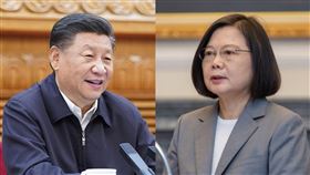 習近平、蔡英文（組合圖／翻攝自新華網、總統府提供）