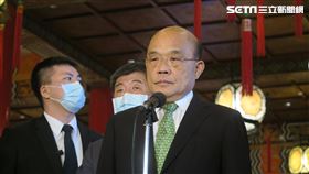 行政院長蘇貞昌。（圖／記者盧素梅攝）