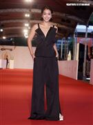 第55屆金鐘獎星光大道明星爭豔李霈瑜（大霈）。（記者邱榮吉、林聖凱/攝影）