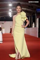 第55屆金鐘獎星光大道明星爭豔吳珊儒（Sandy）。（記者邱榮吉、林聖凱/攝影）