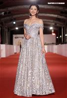 第55屆金鐘獎星光大道明星爭豔瑭霏。（記者邱榮吉、林聖凱/攝影）