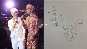 任賢齊收到禮物不捨：小鬼還沒離開…