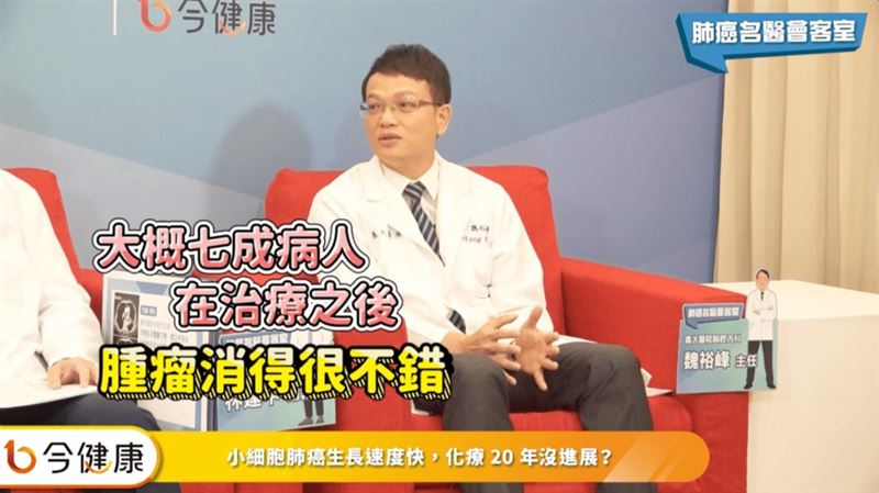 抽菸恐罹小細胞肺癌　靠化療免疫改善