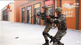 演練殲滅藍軍！共軍「攻台先鋒」曝光（圖／央視軍事微博）