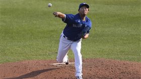 ▲藍鳥隊日本投手山口俊。（圖／美聯社／達志影像)
