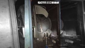 台中鋼鐵廠傳意外　技師半身夾進機台（圖／翻攝畫面）