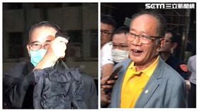 ▲廖國棟(左)與陳超明確定繼續在台北看守所裡羈押禁見。（資料照／記者楊佩琪攝）