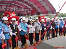 寶山竹43線拓寬第二期工程開工 預計2022年7月完工（圖／新竹縣政府）