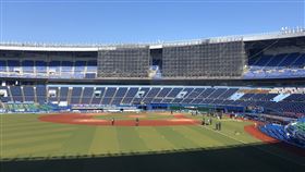 ▲日本職棒球場無觀眾比賽。（圖／翻攝自@tscristal推特）