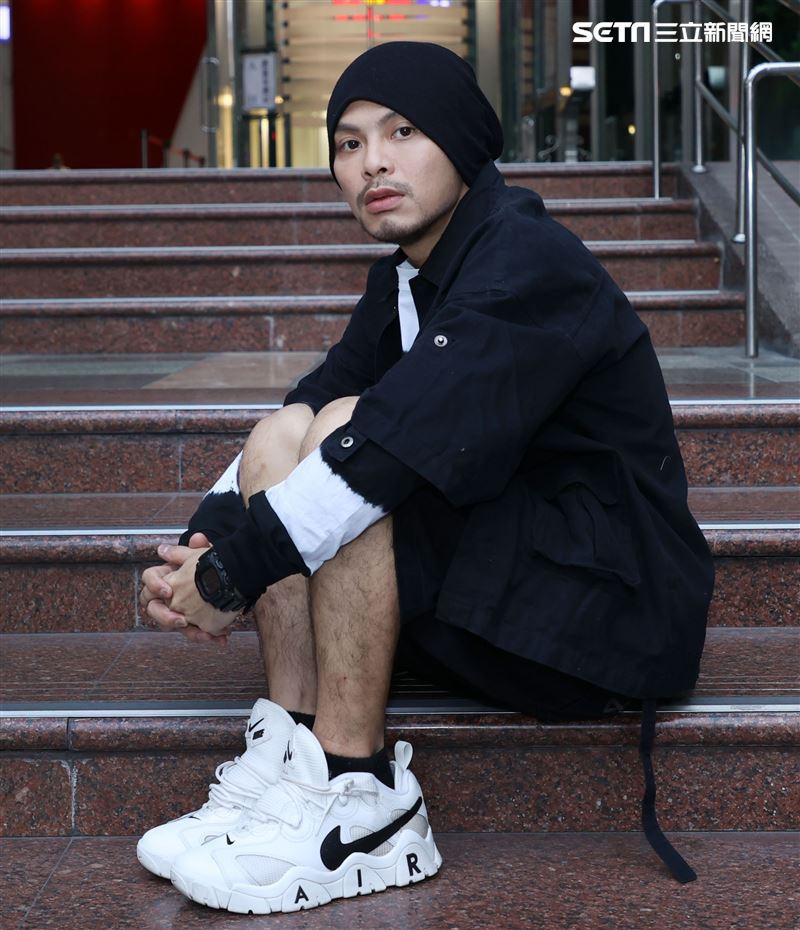 黃明志三立新聞網專訪。（記者邱榮吉/攝影）