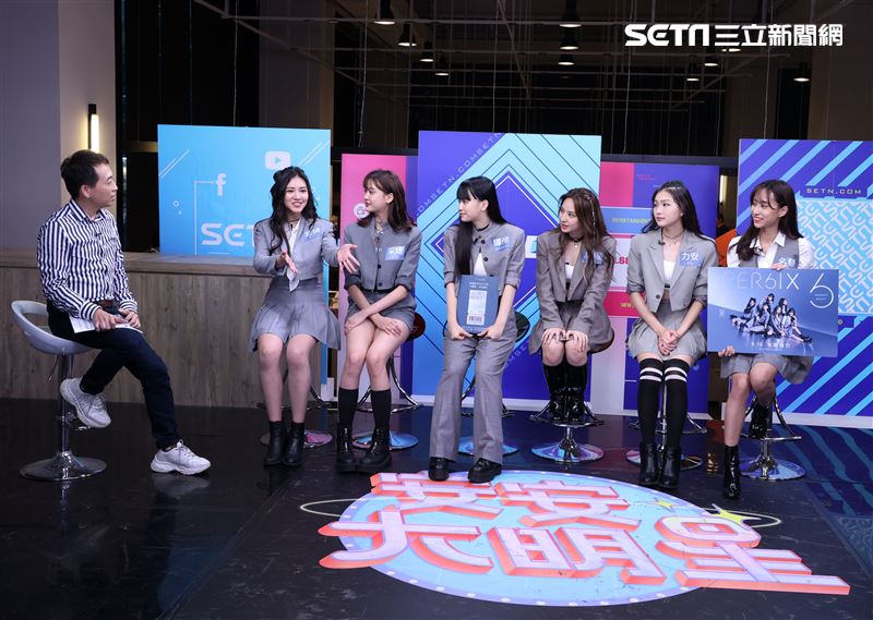 per6ix安安大明星(唱片宣傳)。（記者邱榮吉/攝影）