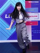 per6ix安安大明星(唱片宣傳)。（記者邱榮吉/攝影）