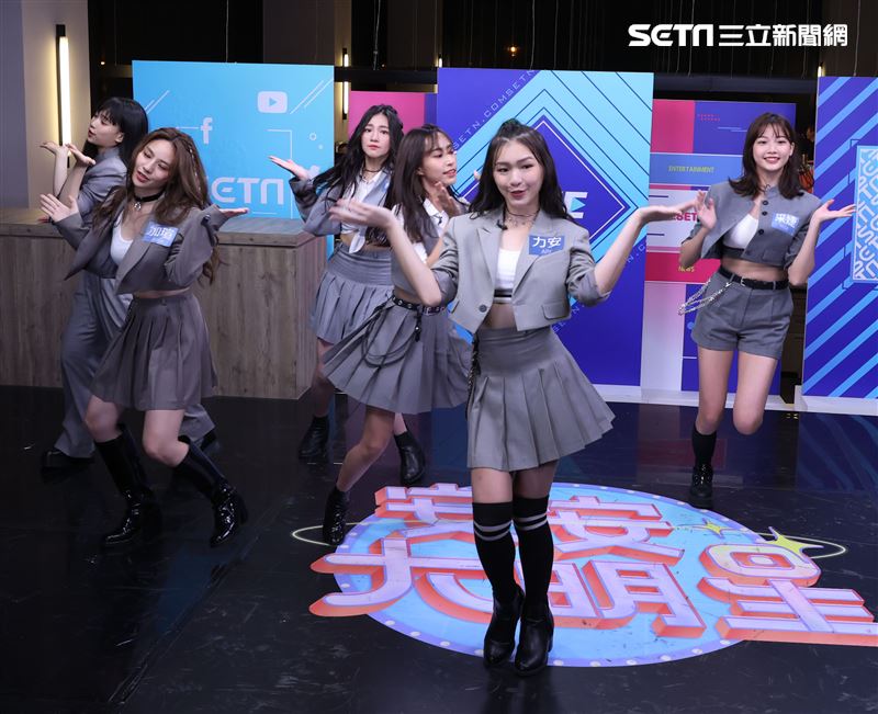 per6ix安安大明星(唱片宣傳)。（記者邱榮吉/攝影）