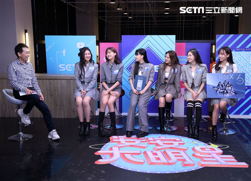 per6ix安安大明星(唱片宣傳)。（記者邱榮吉/攝影）