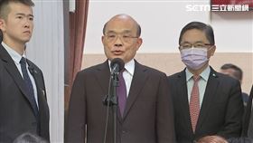 行政院長蘇貞昌總質詢前媒體時事題問