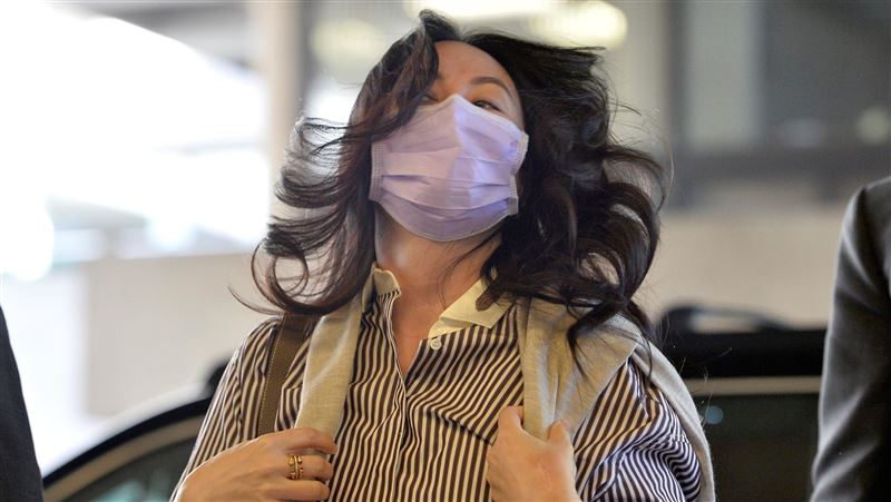 孟晚舟戴台灣製口罩　中國網友怒了！
