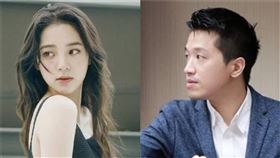 歐陽娜娜　何志偉(組合圖/翻攝歐陽娜娜微博 何志偉臉書)
