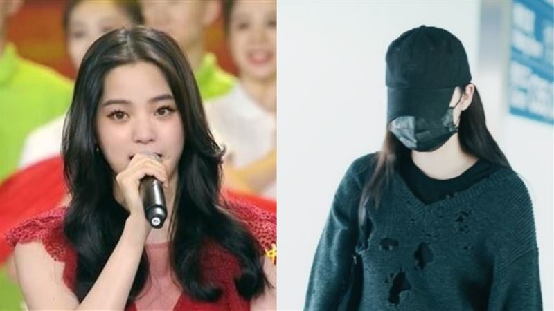 惹議後首現身　歐陽娜娜快閃北京機場