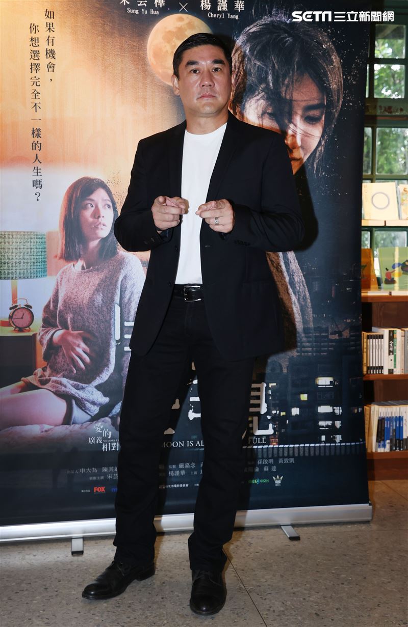 「愛的廣義相對論」系列單元三「明晚空中見」演員吳大維。（記者邱榮吉/攝影）