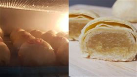  綠豆椪包蛋黃，網友直呼一顆40超難賣。（圖／翻攝自爆怨公社）