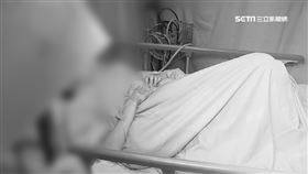 病床、生病、命危示意圖／資料照