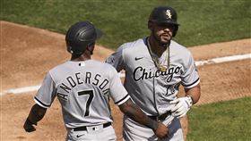 ▲阿布瑞尤（Jose Abreu）季後賽開轟。（圖／美聯社／達志影像）