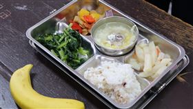 營養午餐示意圖(農糧署提供)