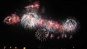 國慶焰火試放（圖／台南市政府提供）