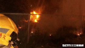 彰化氫氣槽車墜國道爆炸／翻攝畫面