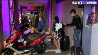 警一夜破4應召站　逮17短褲應召妹