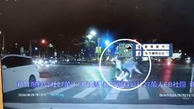 新竹市,機車,車禍,飛撲,違停