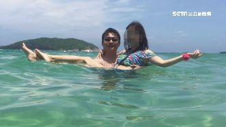 在海邊抱小三　議員曾煥嘉頻被爆醜聞