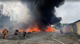 彰化,社頭,變電箱,爆炸,起火