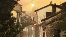 中國古鎮（示意圖／翻攝自百度百科）