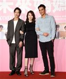 夏騰宏、劉品言、馬志翔出席「未來媽媽」第三波卡司發布會。（記者邱榮吉/攝影）