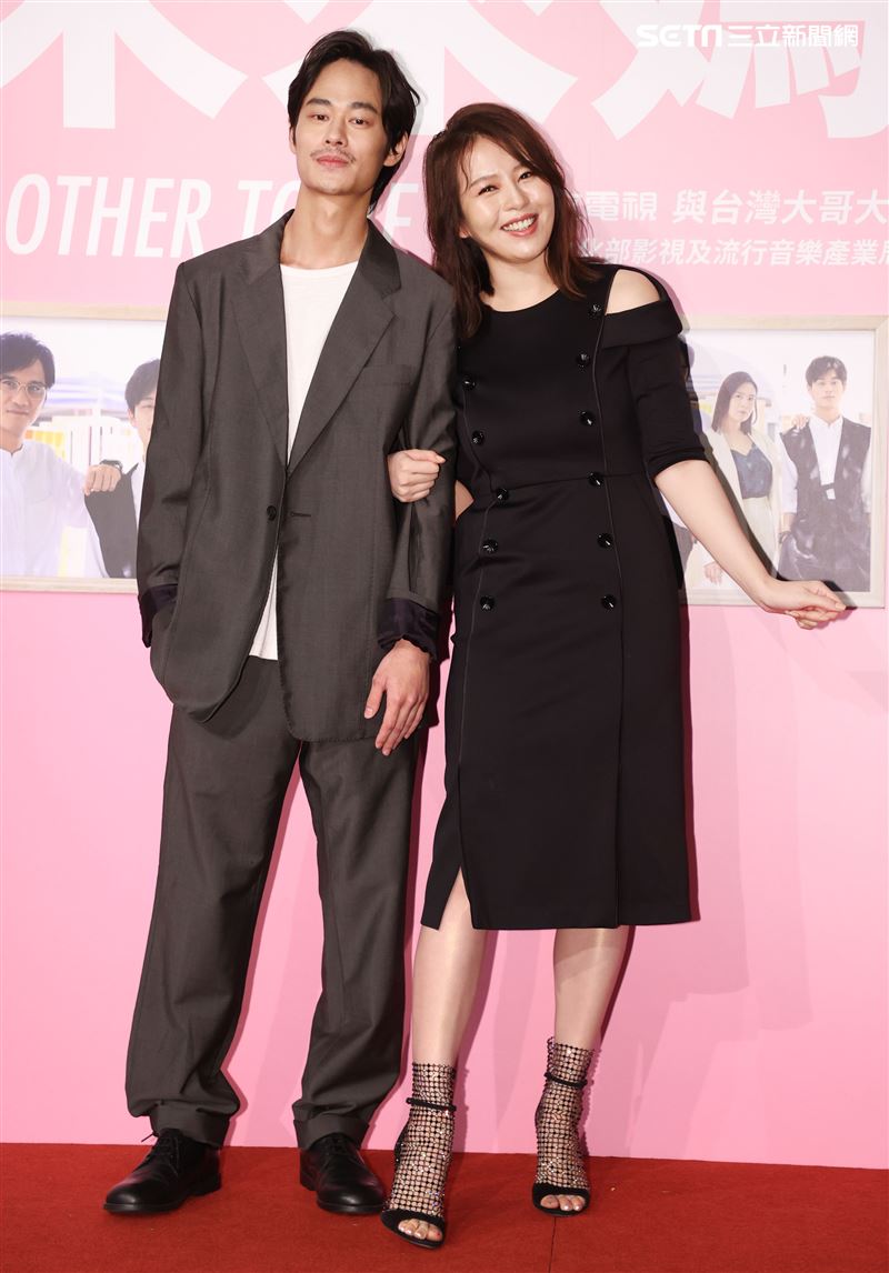 劉品言、夏騰宏出席「未來媽媽」第三波卡司發布會。（記者邱榮吉/攝影）