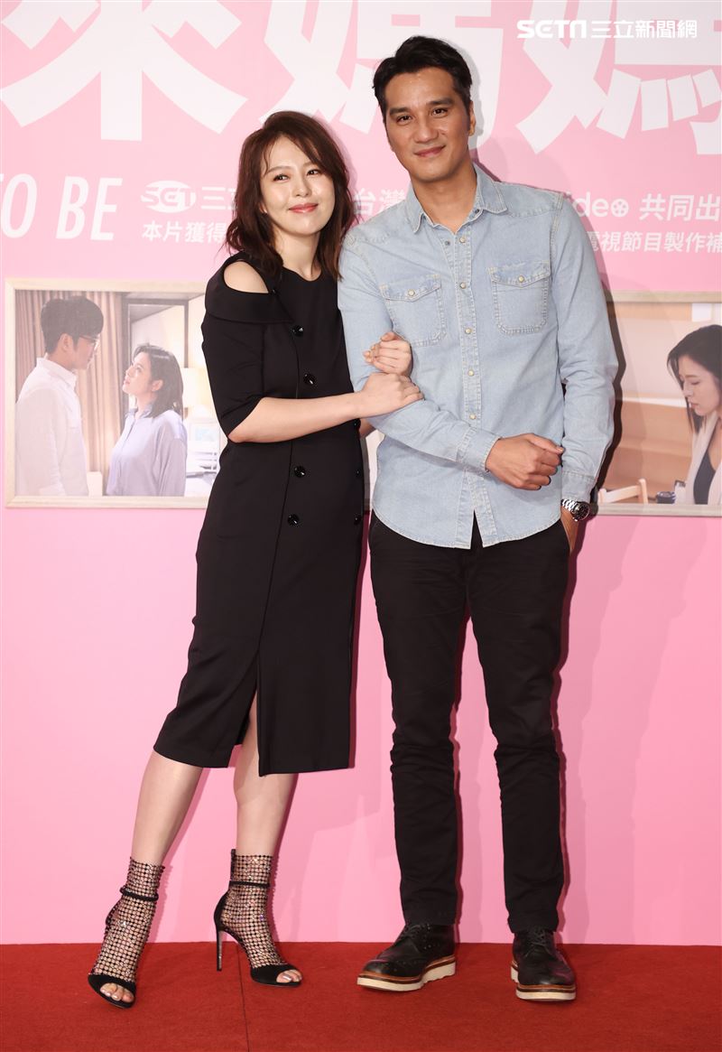 馬志翔、劉品言出席「未來媽媽」第三波卡司發布會。（記者邱榮吉/攝影）