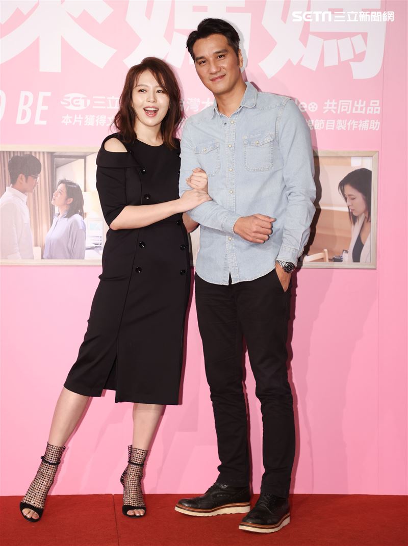 馬志翔、劉品言出席「未來媽媽」第三波卡司發布會。（記者邱榮吉/攝影）