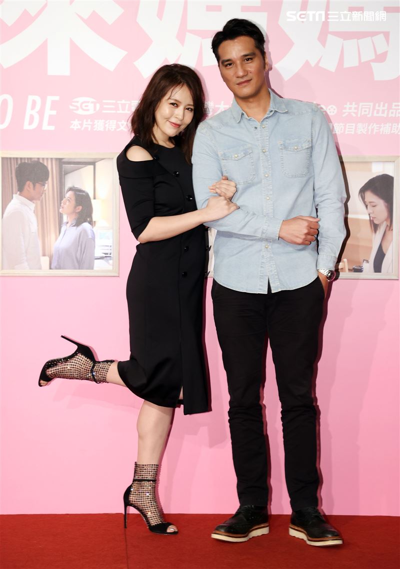 馬志翔、劉品言出席「未來媽媽」第三波卡司發布會。（記者邱榮吉/攝影）