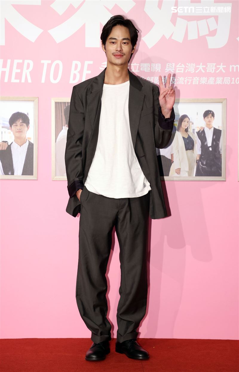 夏騰宏出席「未來媽媽」第三波卡司發布會。（記者邱榮吉/攝影）