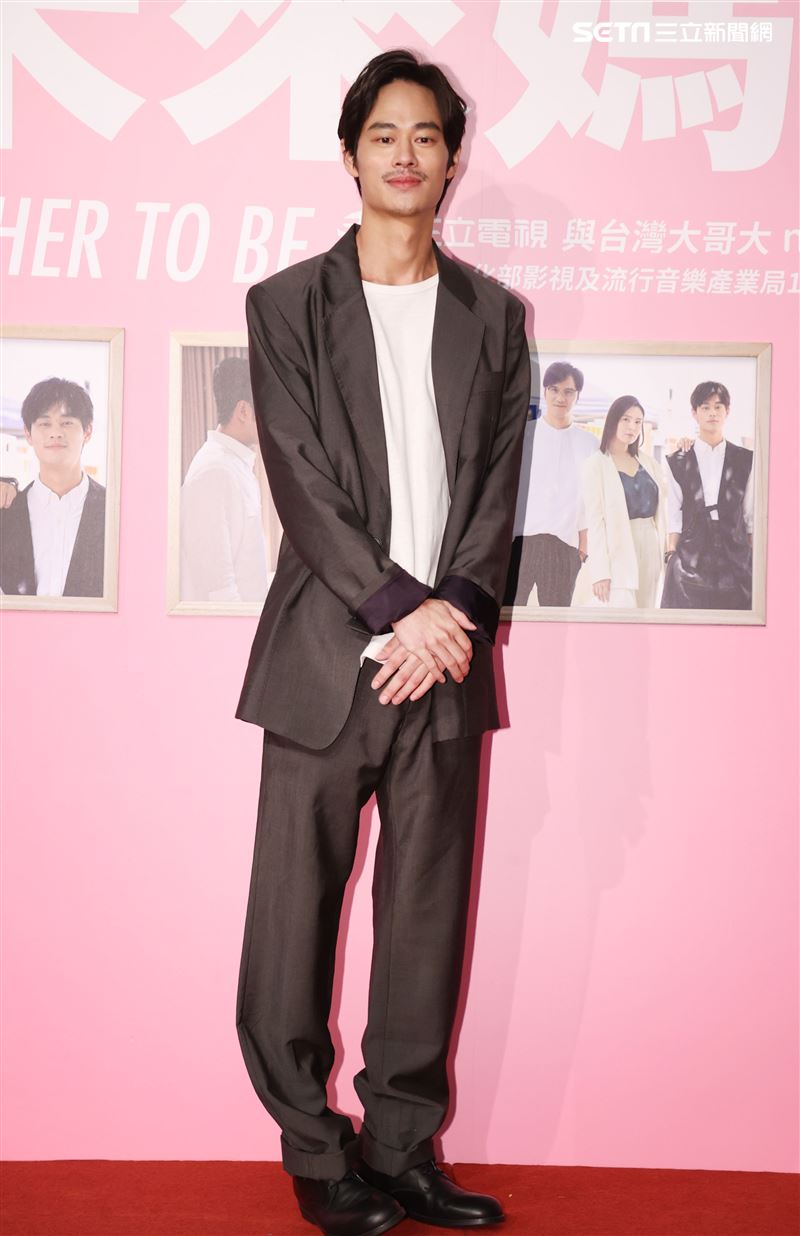 夏騰宏出席「未來媽媽」第三波卡司發布會。（記者邱榮吉/攝影）